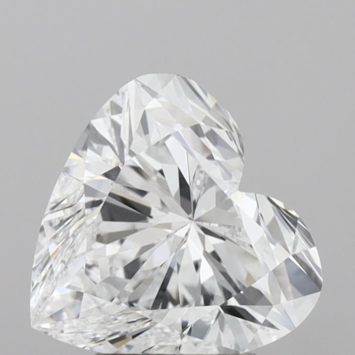 3.0ct Heart, D IF — IGI