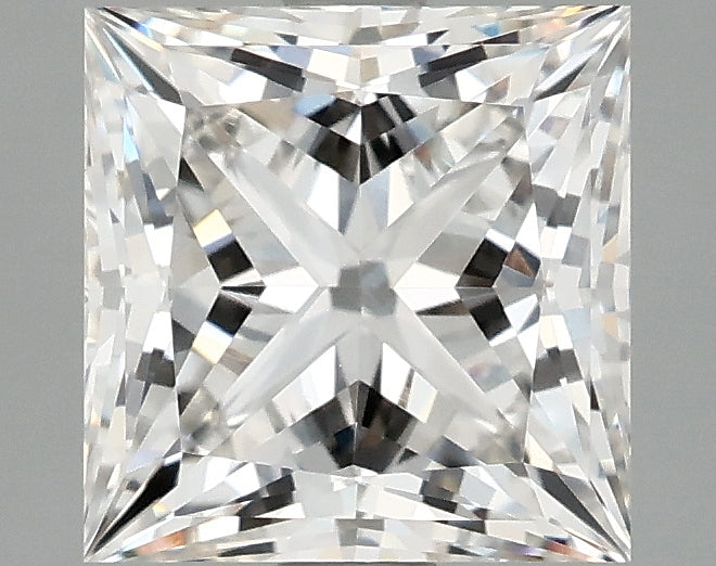 2.07ct Princess, F VVS1 — IGI
