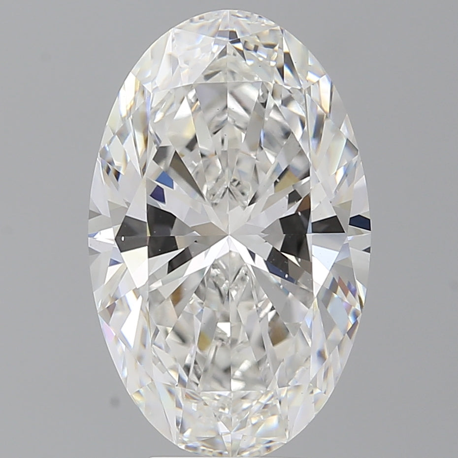 6.58ct Oval, E VS2 — IGI