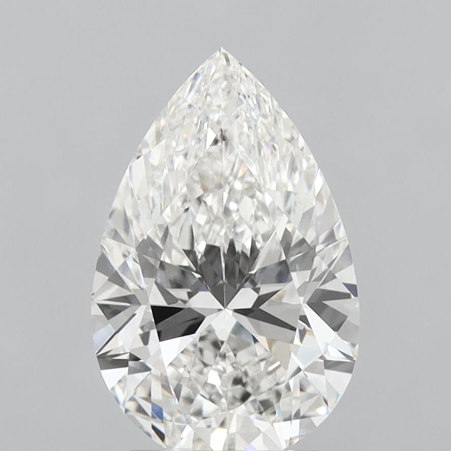 3.03ct Pear Lab-Grown Diamond — F VVS2, IGI Certified
