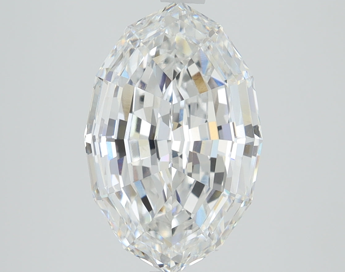 3.4ct Oval Step Lab-Grown Diamond — D VVS2, IGI Certified
