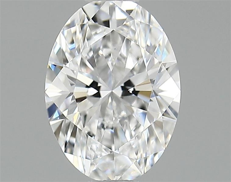 1.03ct Oval, D VS1 — IGI