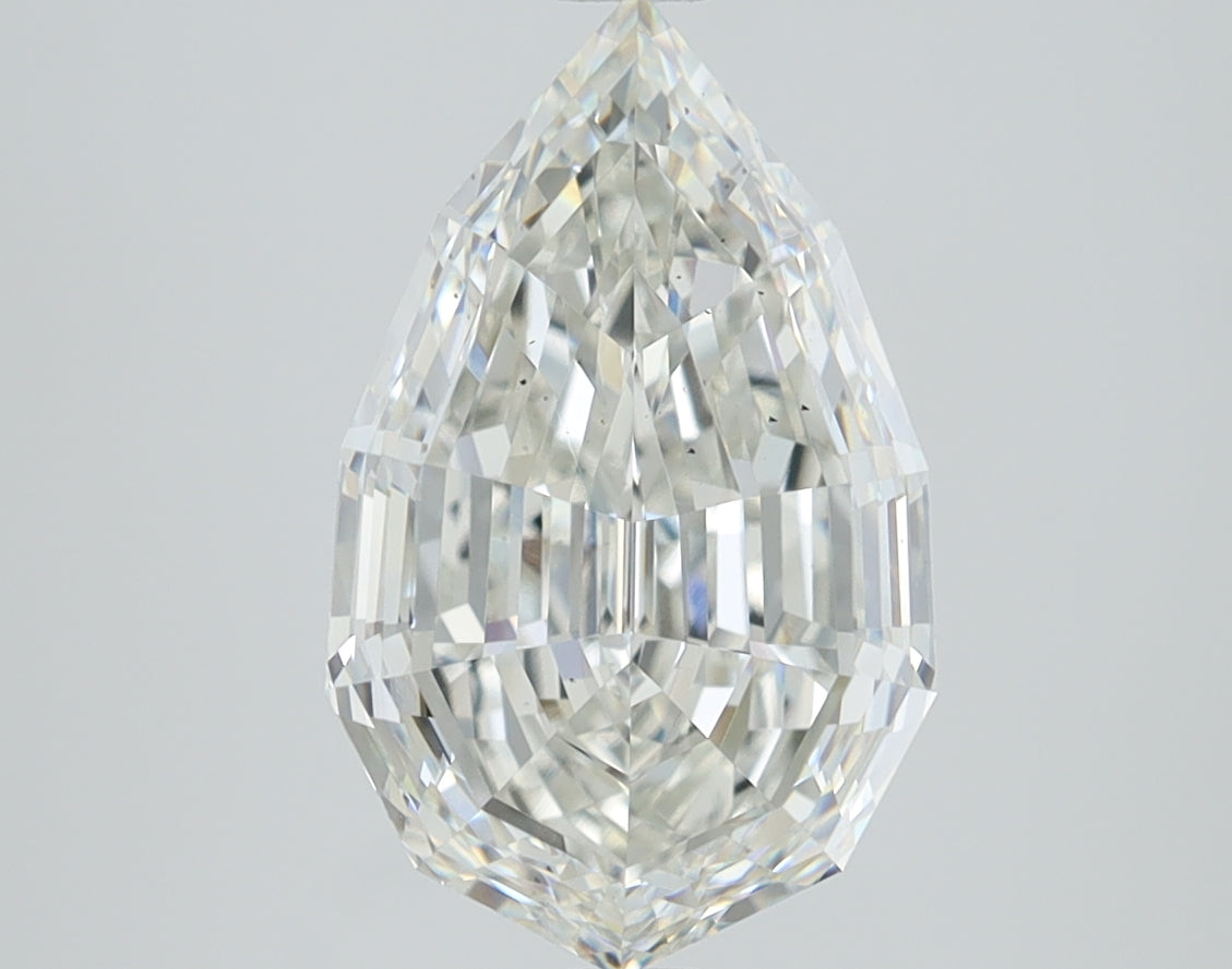 3.29ct Pear Step Lab-Grown Diamond — G VS2, IGI Certified