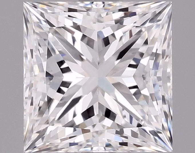 4.57ct Princess, F VVS2 — IGI