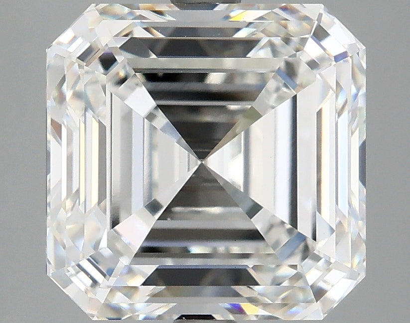 5.1ct Asscher, E VS1 — IGI