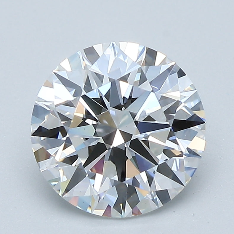 2.09ct Round, D VS2 — IGI