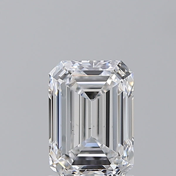 1.7ct EMERALD, D SI1 — GIA