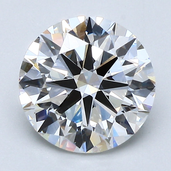2.03ct Round, H VS2 — GIA