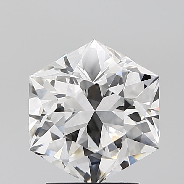 2.57ct Hexagonal, E VS1 — IGI