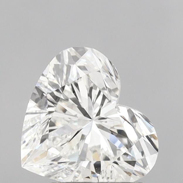 1.5ct Heart, F VVS1 — IGI