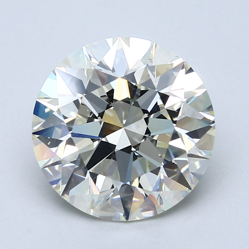 4.25ct Round, K SI1 — GIA — Laura Milman New York