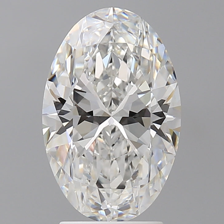 3.1ct Oval Lab-Grown Diamond — E VVS2, IGI Certified