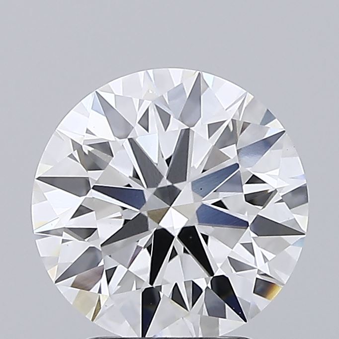 2.42ct Round, E VS1 — IGI
