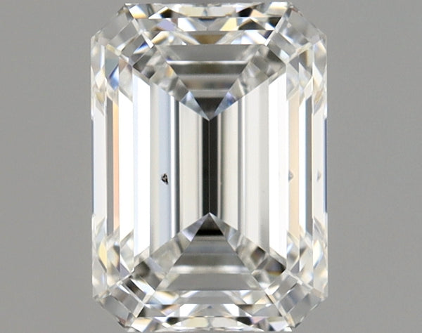 1.01ct EMERALD, F SI1 — GIA