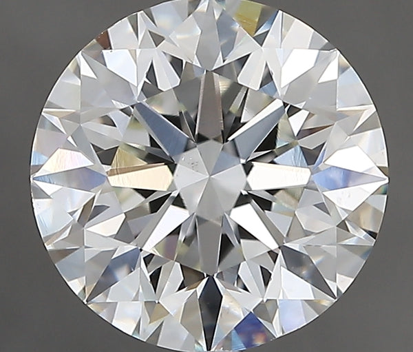 3.0ct Round, I VS2 — GIA