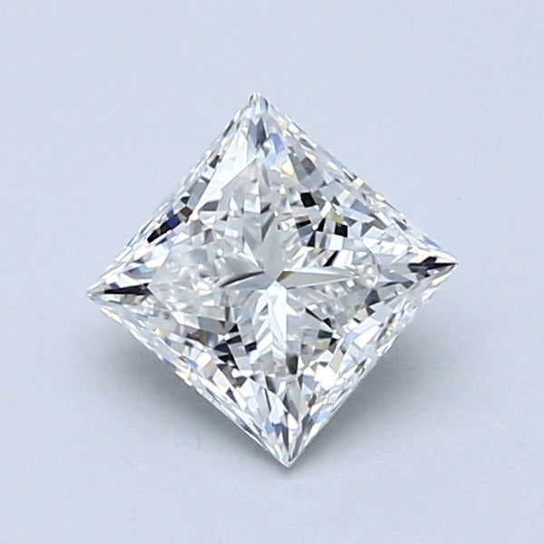 1.01ct PRINCESS, F VVS2 — GIA