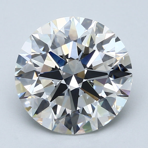 4.65ct Round, D VS1 — GIA