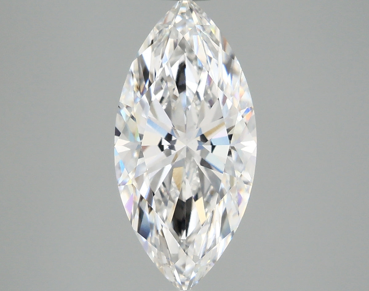 3.22ct Marquise Lab-Grown Diamond — D VVS2, IGI Certified