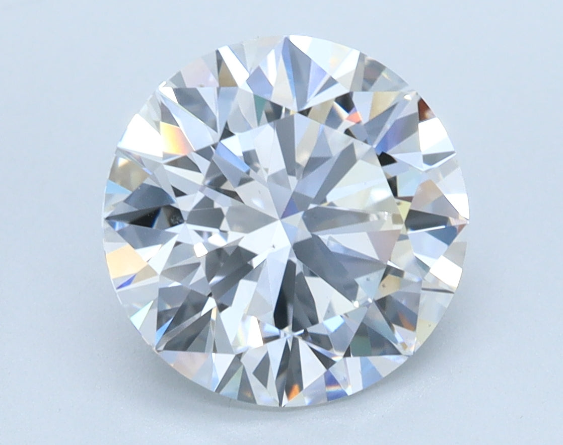 2.78ct Round, D VS2 — IGI