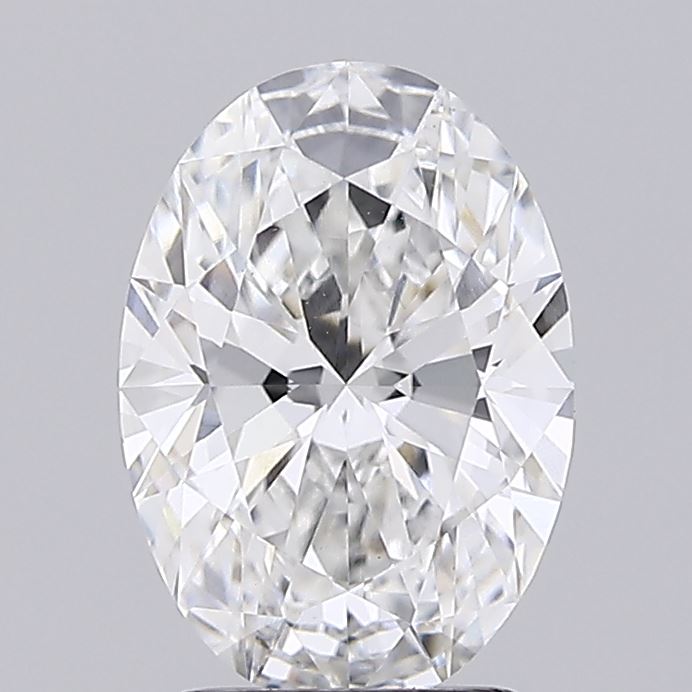 2.09ct Oval, F VS1 — IGI