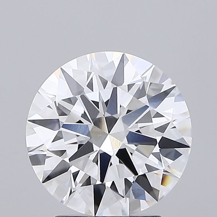 2.7ct Round, F VVS2 — IGI