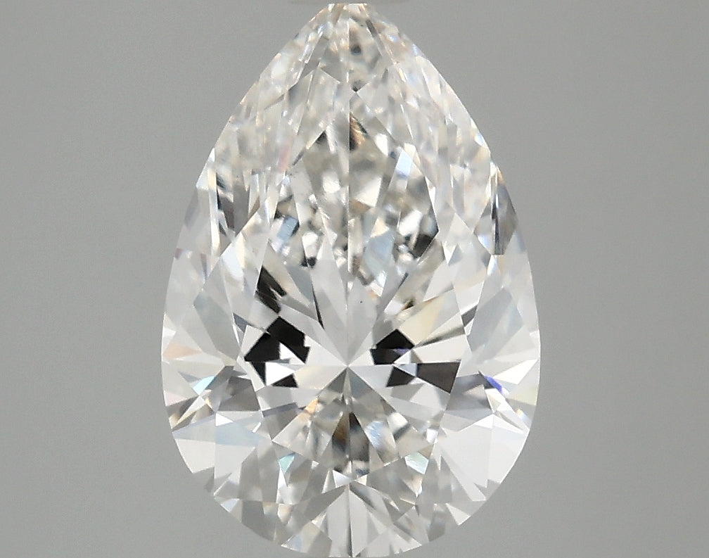 3.1ct Pear Lab-Grown Diamond — F VS1, IGI Certified