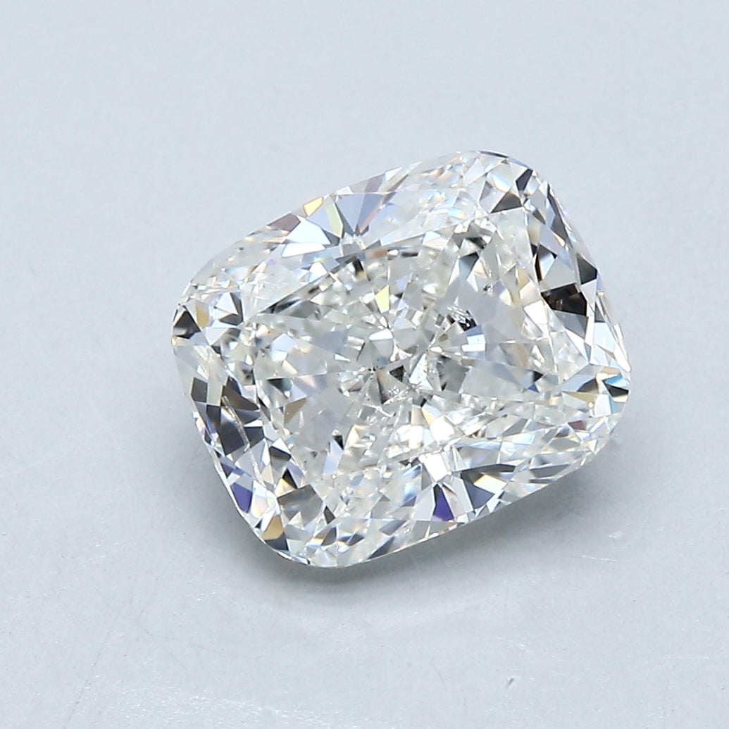2.5ct Cushion Natural Diamond — G SI2, GIA Certified
