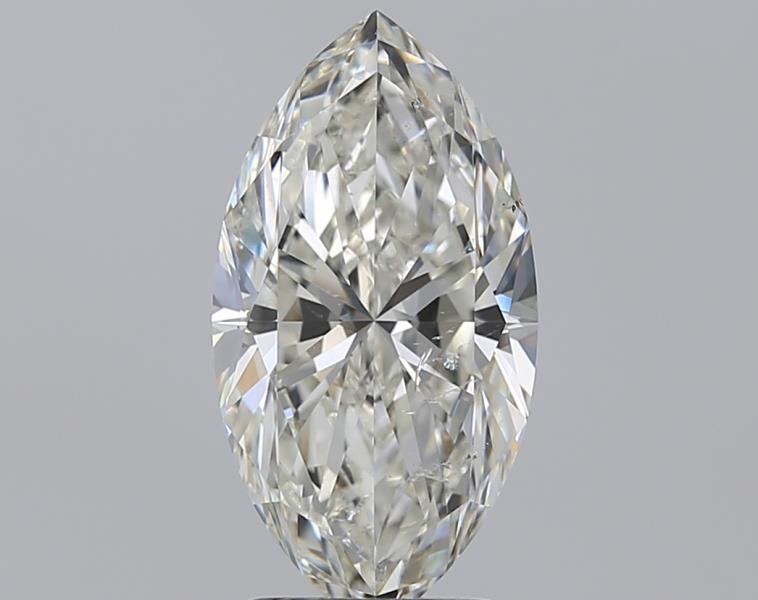 2.5ct Marquise Natural Diamond — J SI2, GIA Certified