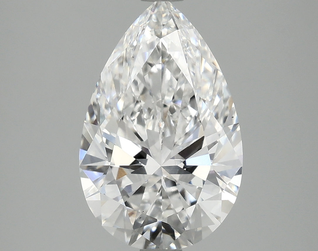 3.02ct Pear, D VS1 — IGI