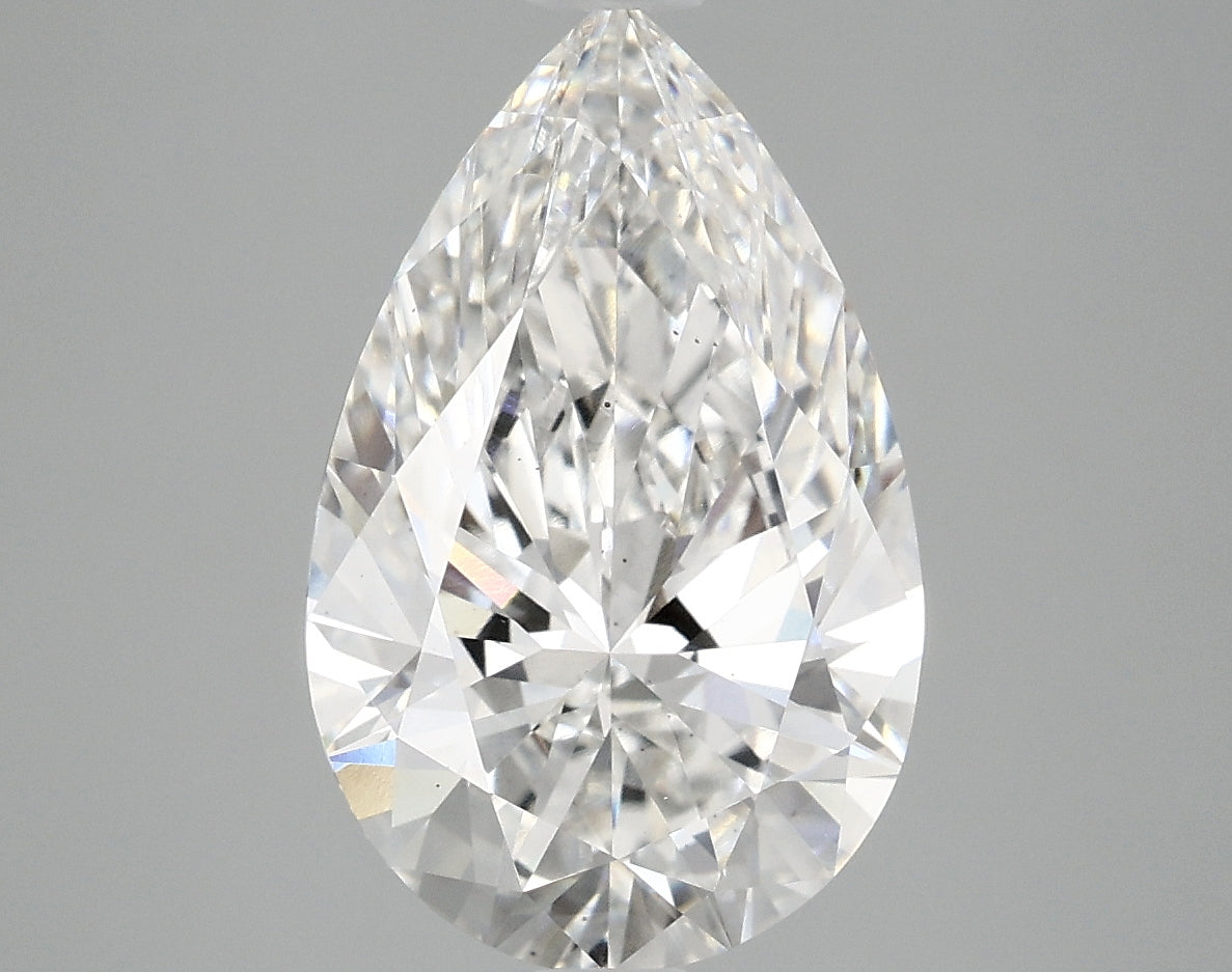 3.89ct Pear, E VS2 — IGI