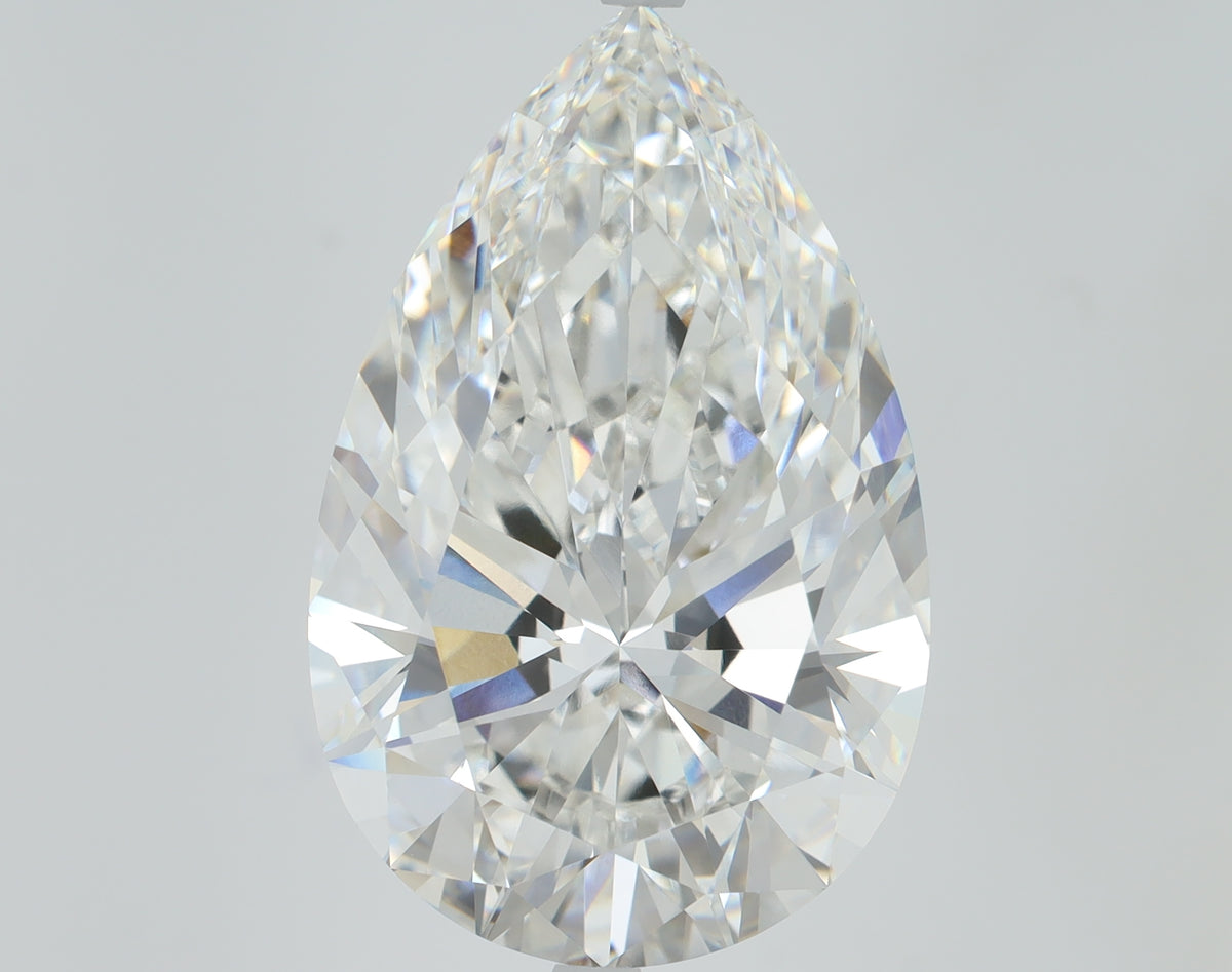 15.08ct Pear, F VVS2 — IGI