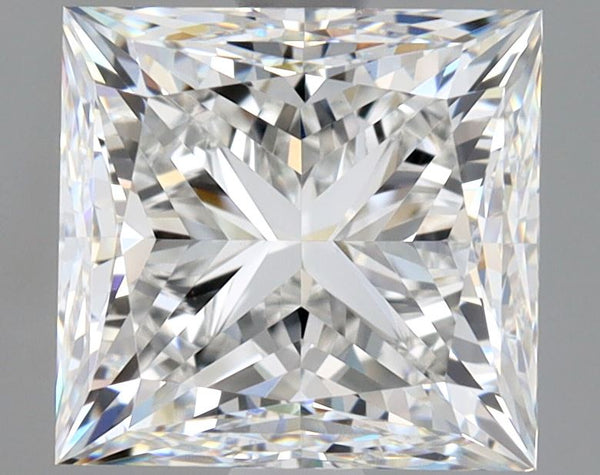 2.5ct Princess Natural Diamond — E VS1, GIA Certified
