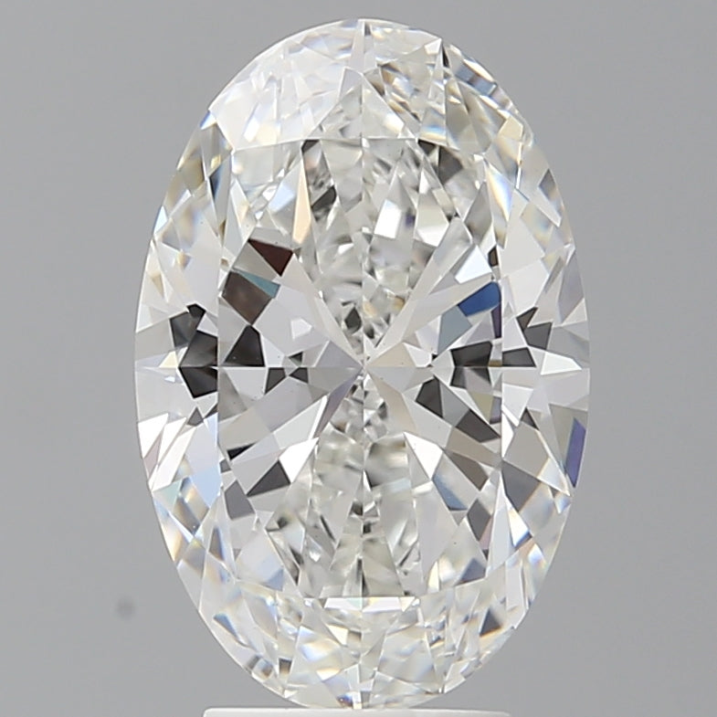4.1ct Oval Lab-Grown Diamond — E VS2, IGI Certified