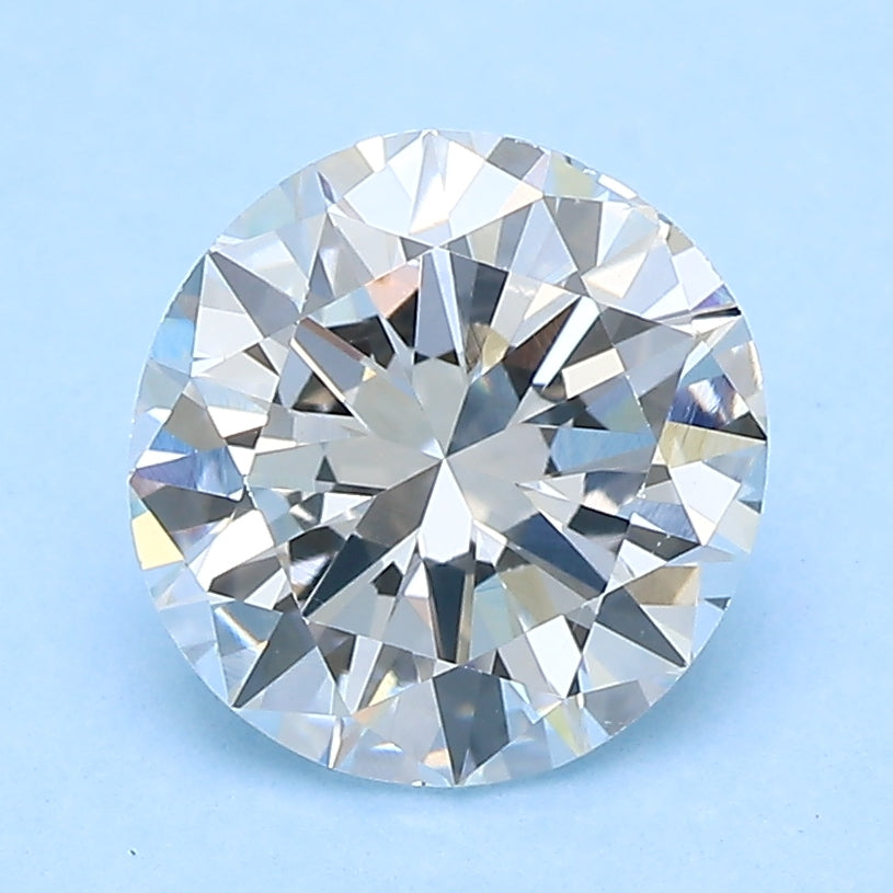 2.04ct Round Natural Diamond — F VS1, GIA Certified
