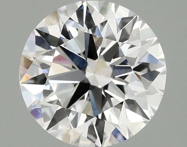 2.07ct Round, E VS1 — IGI
