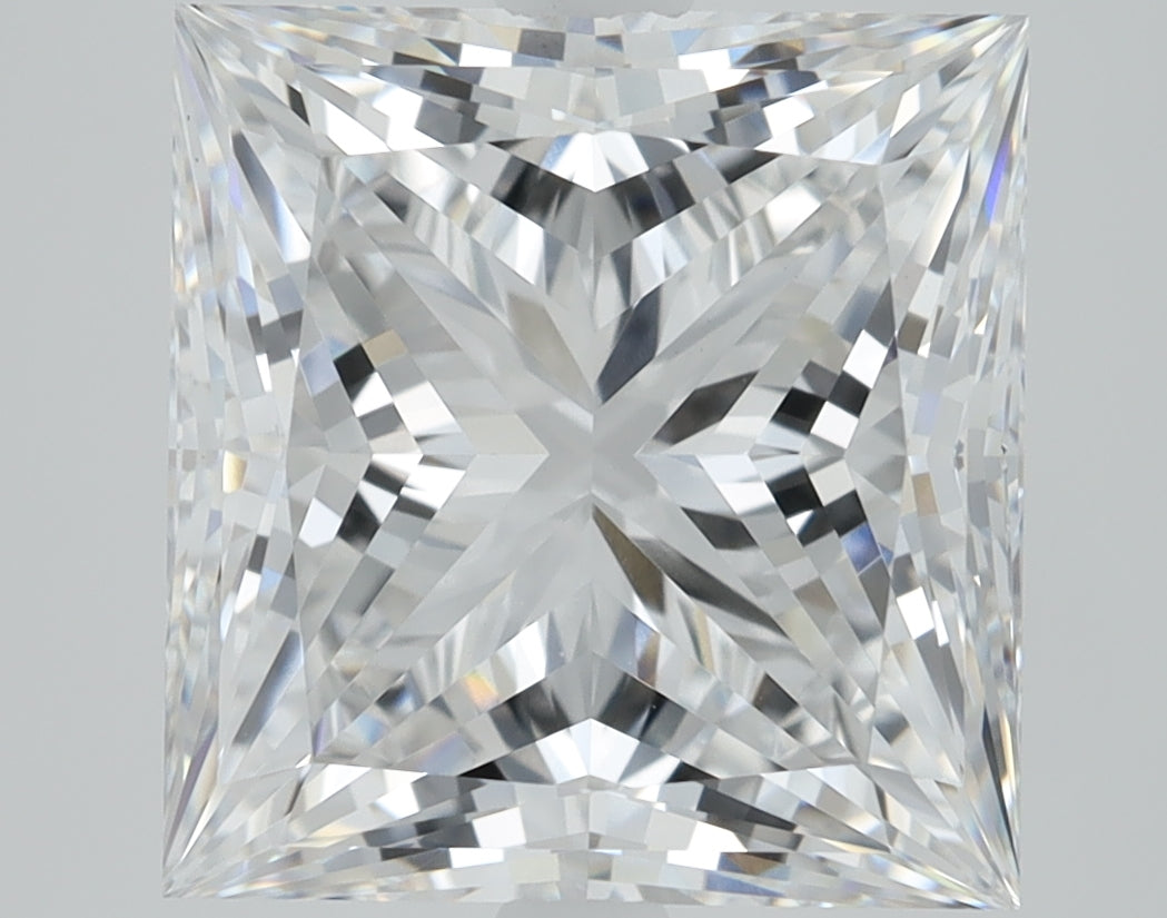 5.85ct Princess, E VVS1 — IGI