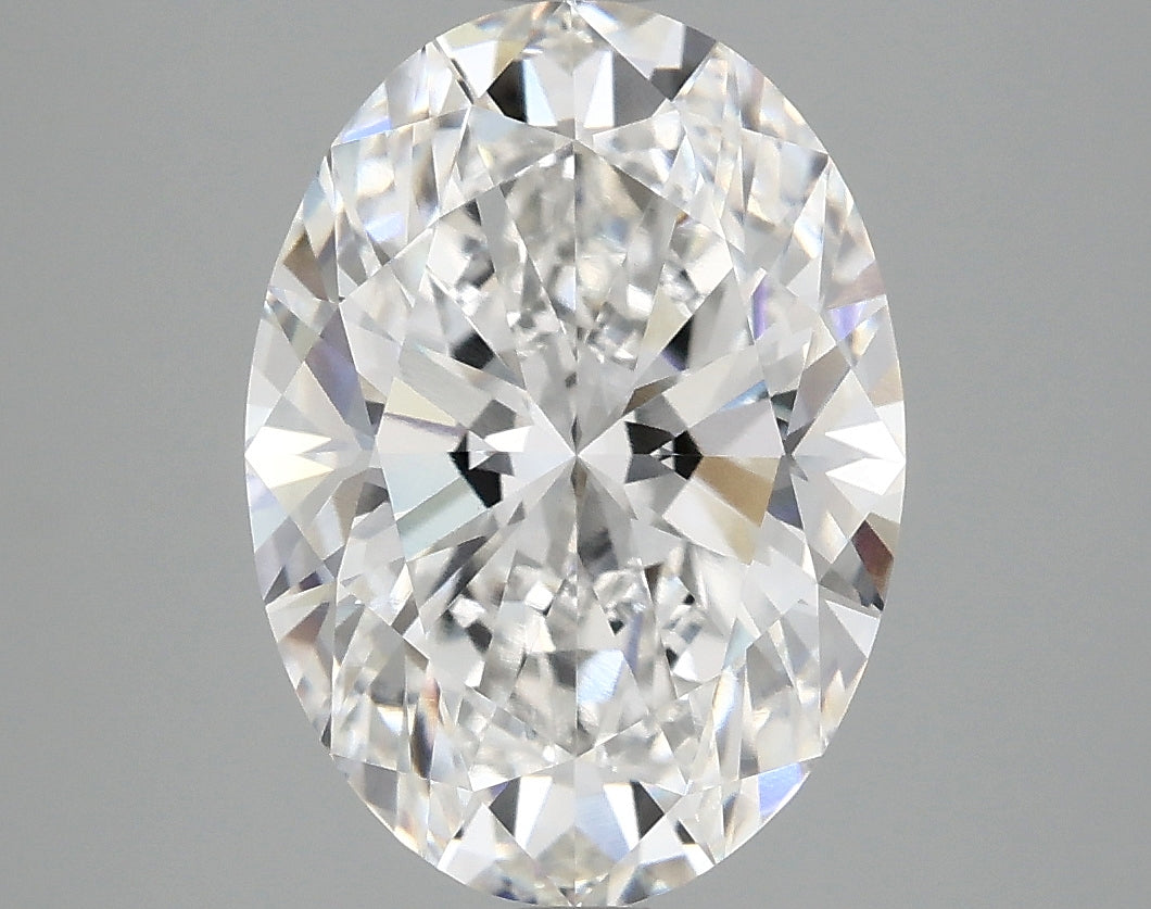 3.88ct Oval, F VVS2 — IGI
