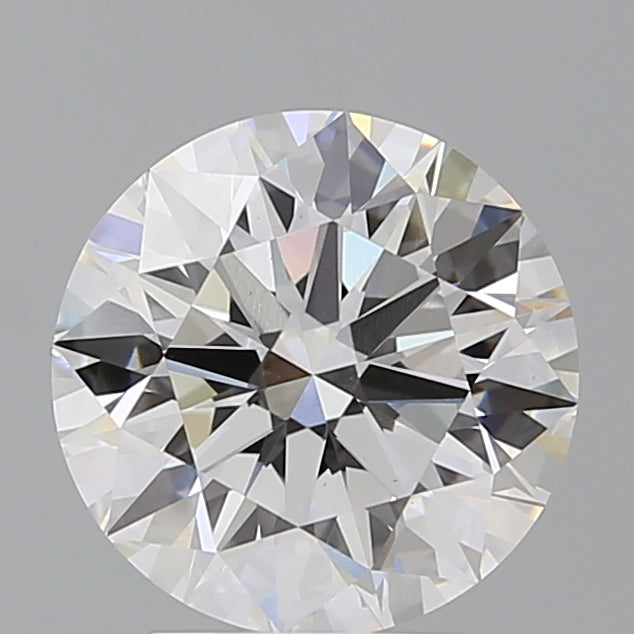 3.08ct Round Lab-Grown Diamond — E VS1, IGI Certified