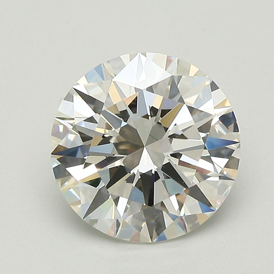 2.59ct Round Natural Diamond — H IF, GIA Certified