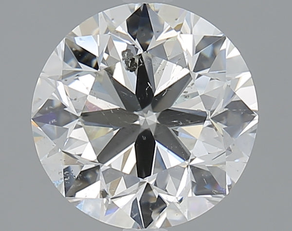 2.5ct Round, I SI2 — GIA