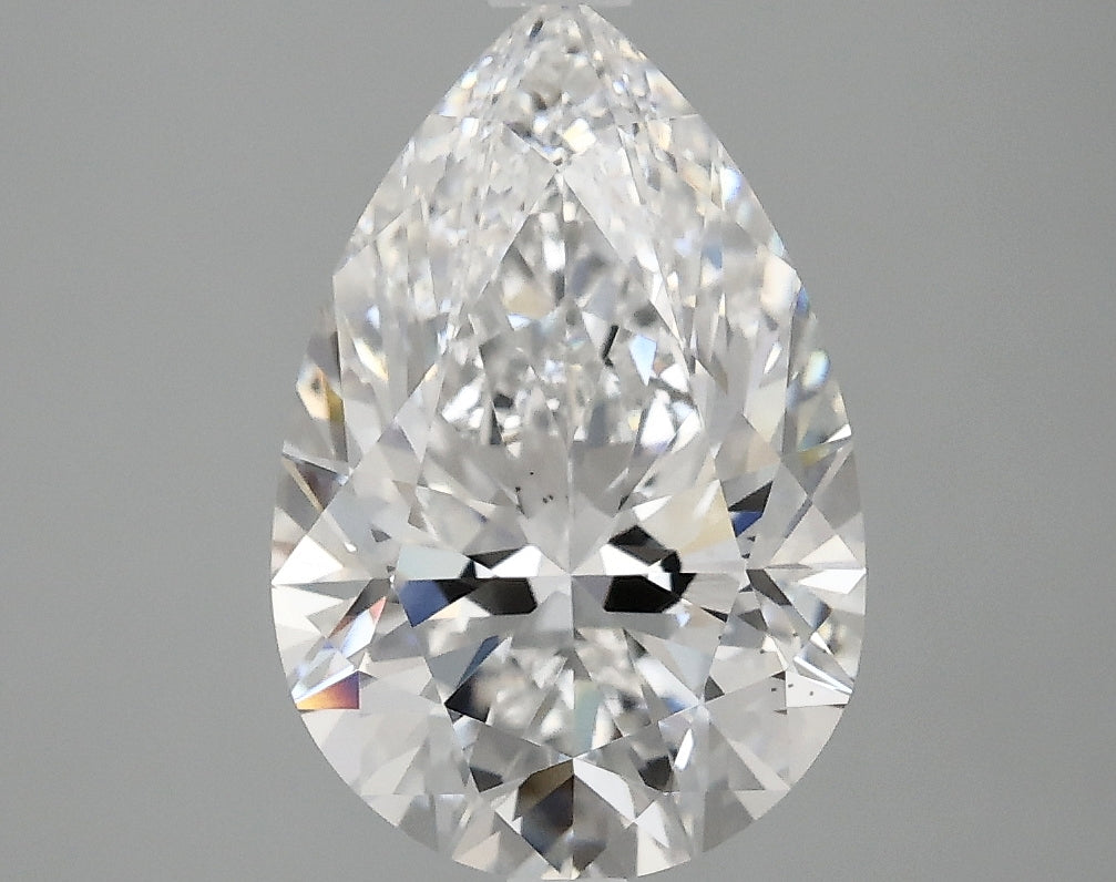 2.87ct Pear, D VS2 — IGI