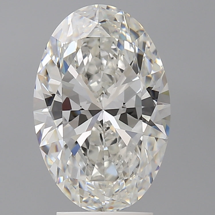 3.51ct Oval Lab-Grown Diamond — F VVS2, IGI Certified