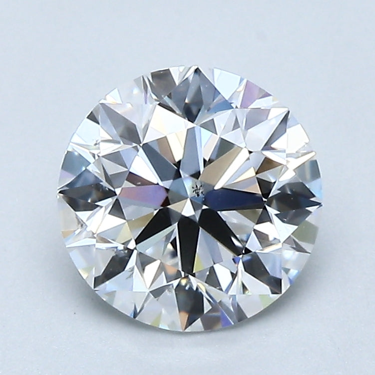 1.57ct Round, D SI1 — GIA