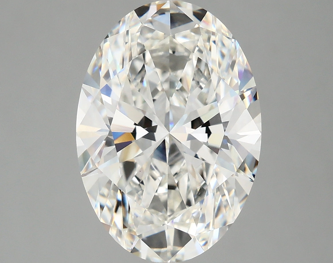 4.76ct Oval, F VS1 — IGI