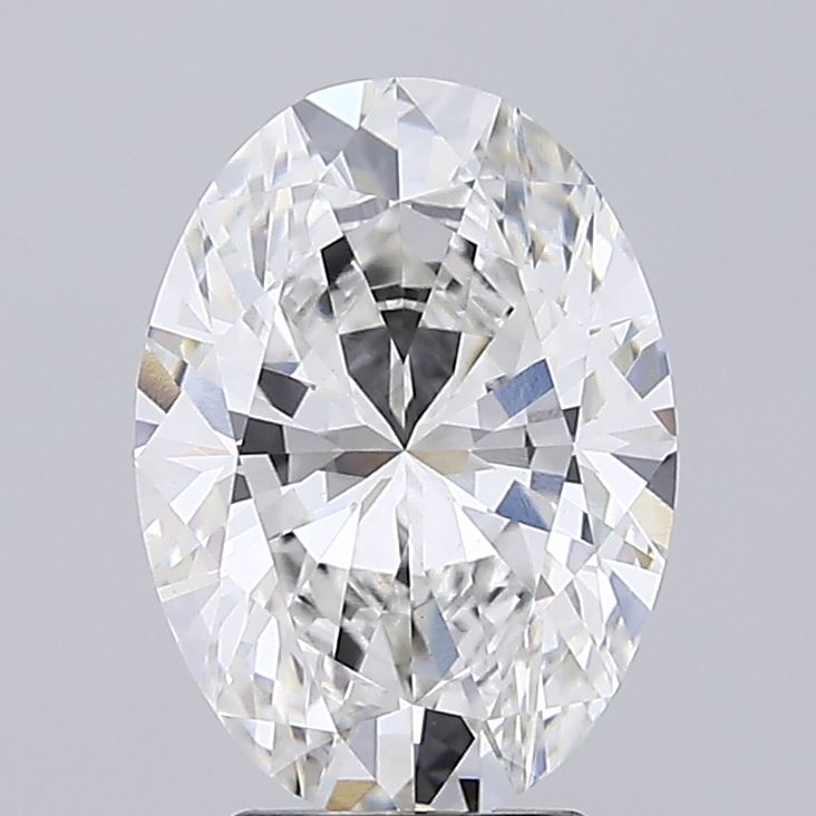 4.01ct Oval, F VS1 — IGI
