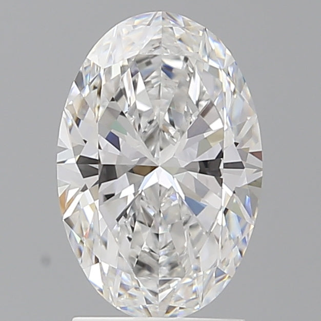 2.09ct Oval Lab-Grown Diamond — D VVS2, IGI Certified