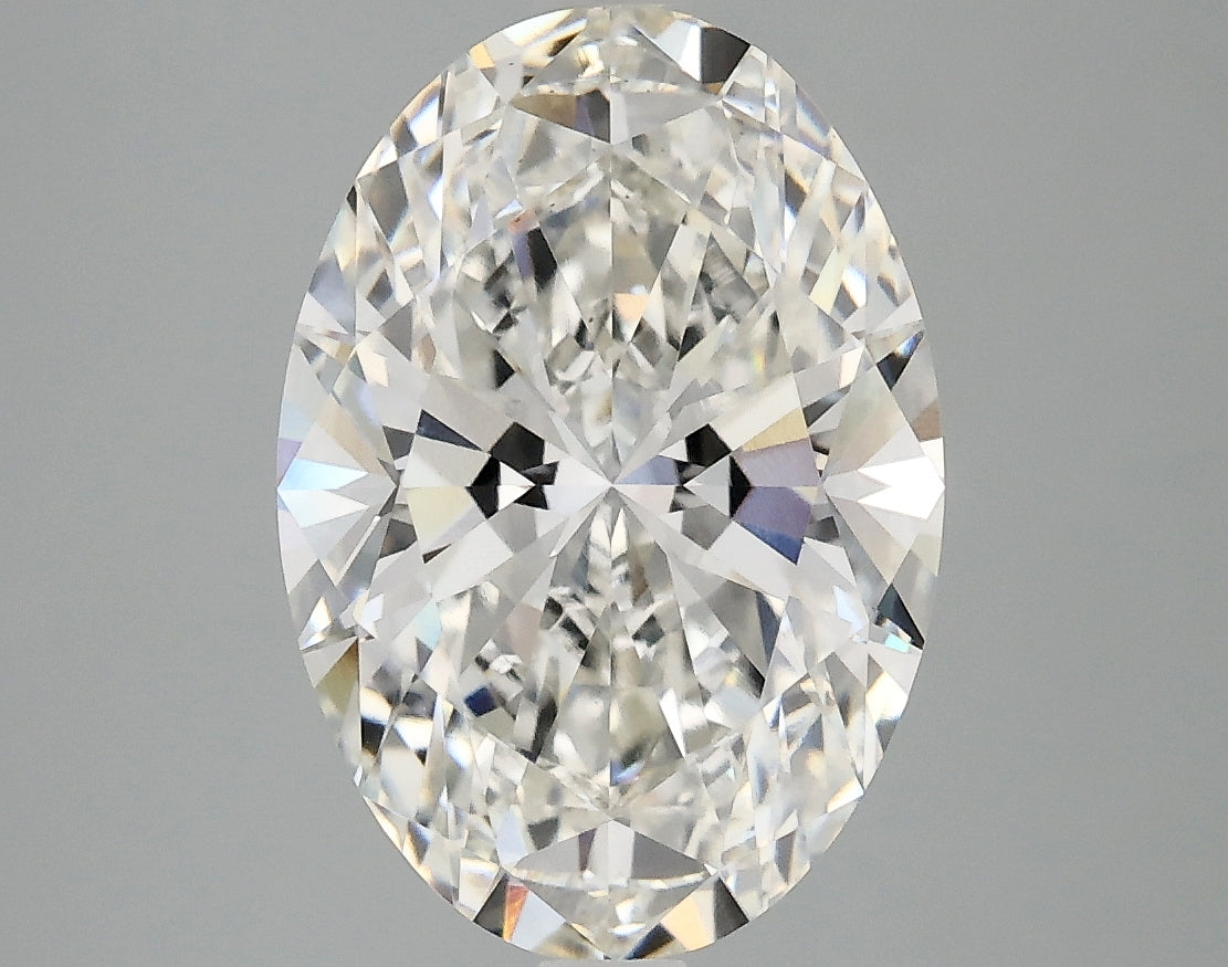 3.93ct Oval, F VS1 — IGI
