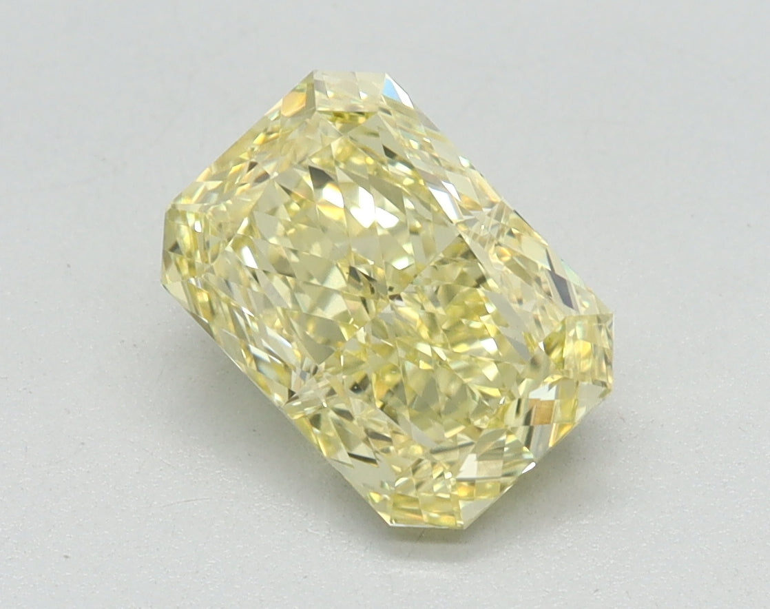 1.60ct Radiant Fancy Intense Yellow Lab-Grown Diamond — VVS2 | IGI