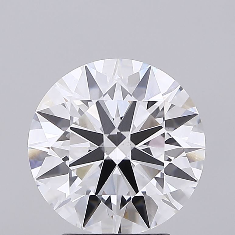 3.08ct Round, E VS2 — IGI