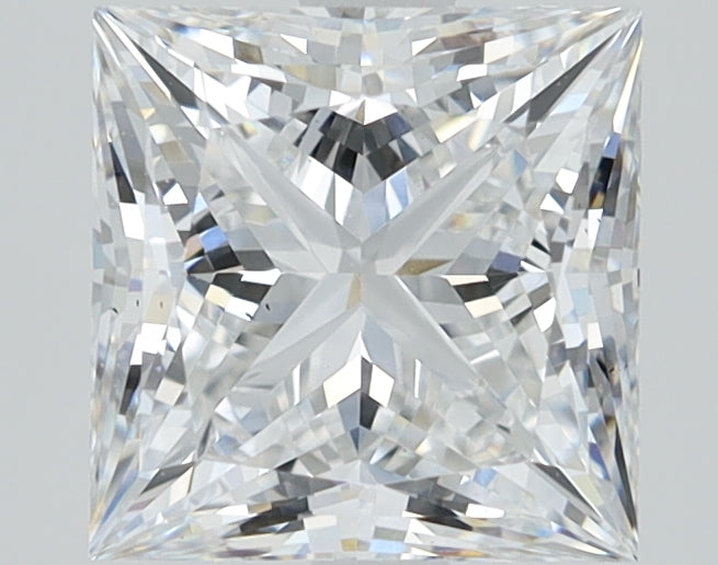 2.04ct Princess Lab-Grown Diamond — E VS2, IGI Certified